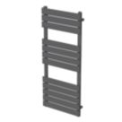 Flomasta Flat Bar 1200mm x 500mm 1897BTU Anthracite Vertical Designer Radiator