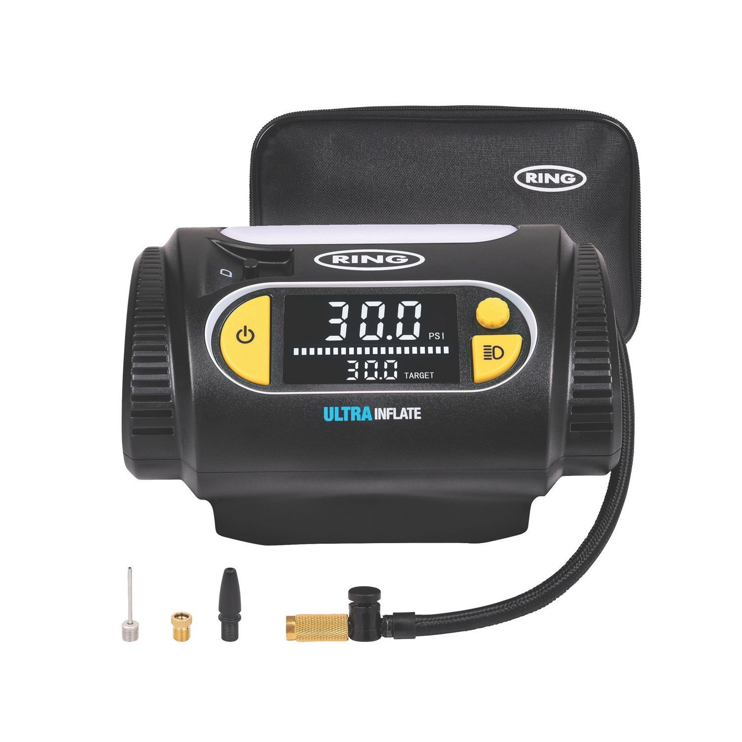 Ring ULTRAINFLATE 30 Rapid Digital Tyre Inflator 12V (210AV)