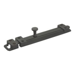 Smith & Locke Straight Door Bolt Black 150mm