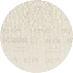 Bosch  M480 120 Grit Mesh Wood Sanding Discs 150mm 5 Pack