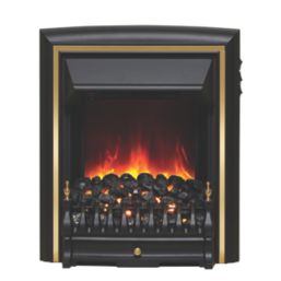 Be Modern Darras Electric Fireplace Oak Veneer 1070mm x 330mm x 1040mm -  Screwfix