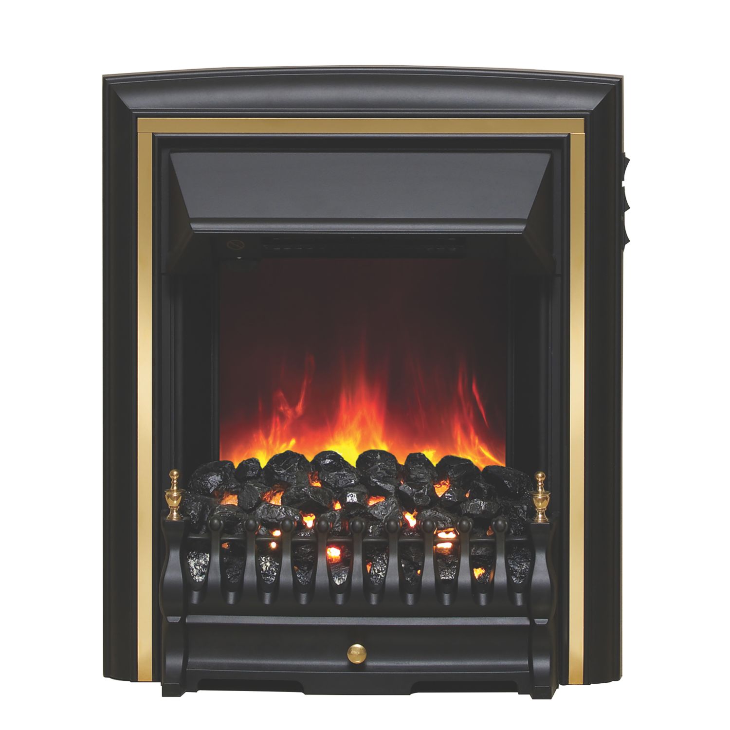 Be Modern Darras Electric Fireplace Oak Veneer 1070mm x 330mm x 1040mm (210TT)