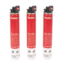 Fischer Galvanised Ring Nail Fuel Pack 2.8mm x 63mm 3300 Pieces