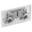 British General 900 Series 13A 2-Gang Unswitched Socket White