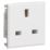 Knightsbridge  13A Unswitched Modular Socket White