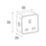 4lite WiZ 13A Smart Plug White