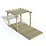 Forest Ultima 16' x 8' (Nominal) Flat Pergola & Decking Kit with Canopy