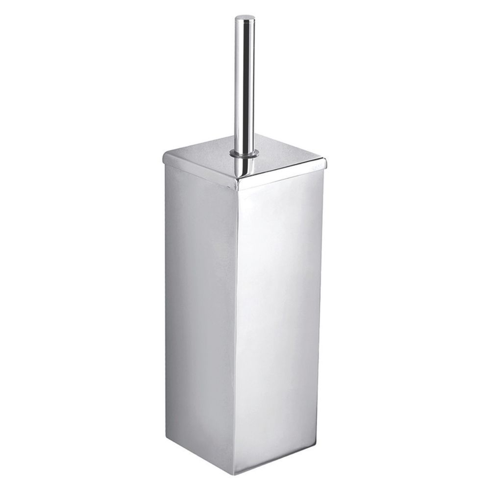 Aqualux Epsom Toilet Brush Holder Chrome Screwfix