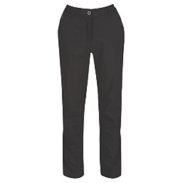 Regatta Fenton Womens Softshell Trousers Black Size 10 29" L