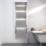 Time 1660mm x 550mm 2670BTU Silver Flat Designer Towel Radiator