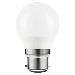 LAP  BC Mini Globe LED Light Bulb 470lm 4.2W 3 Pack