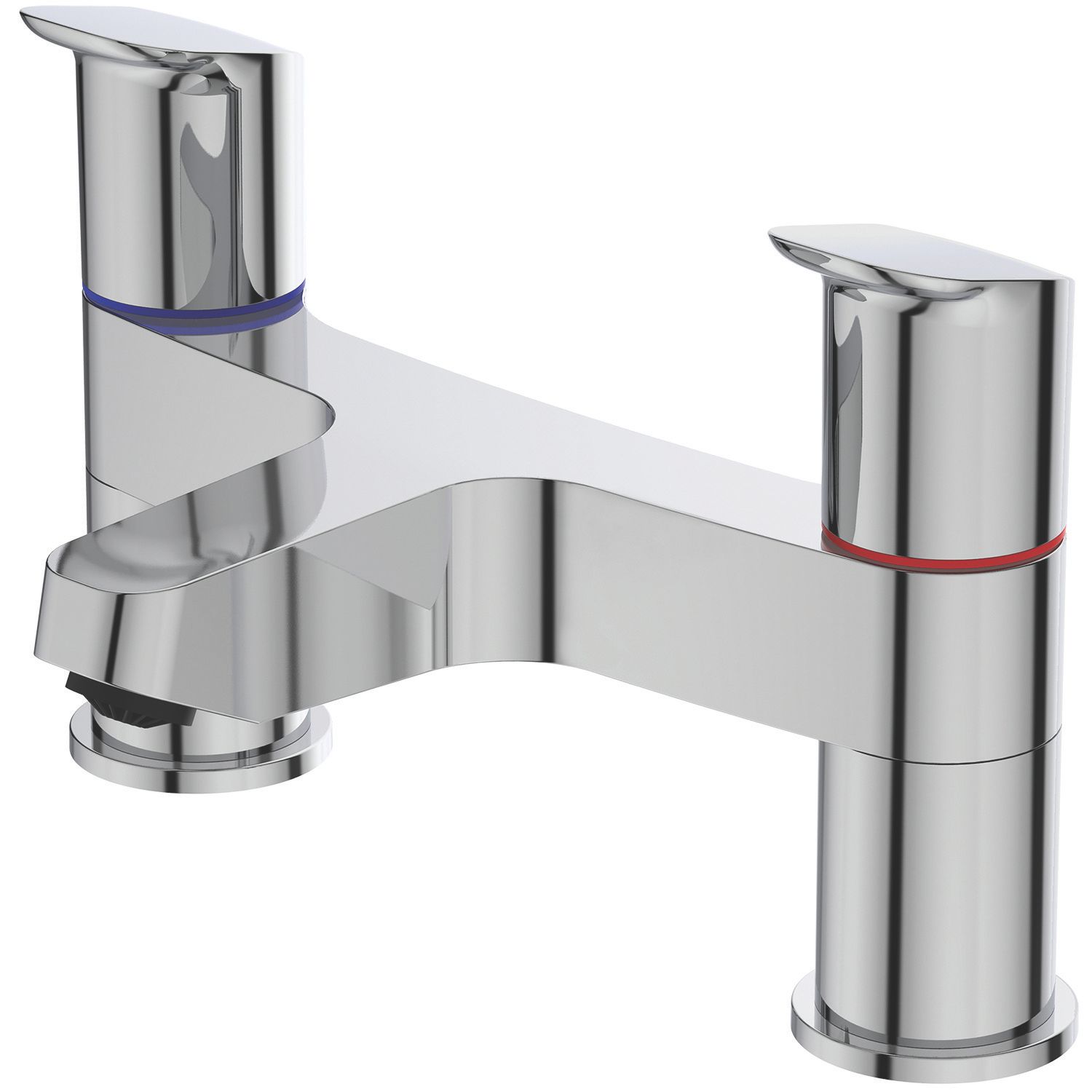 Ideal Standard Ceraflex Deck Mounted 2-Hole Bath Filler Chrome (211RJ)