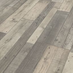 Grey Wood-Effect Laminate Flooring 8mm 2.16m²