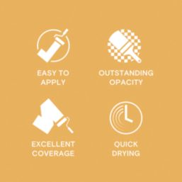 LickPro  5Ltr Yellow 02 Vinyl Matt Emulsion  Paint