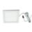 VEW Slim Square LED Cabinet Light White 3W 150lm
