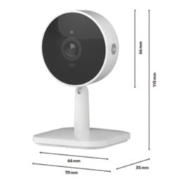 Yale SV-IC-1A-W-UK Mains-Powered White Wireless 1080p Indoor Round Smart Camera