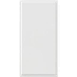Knightsbridge  1-Module Modular Blanking Plate White 10 Pack