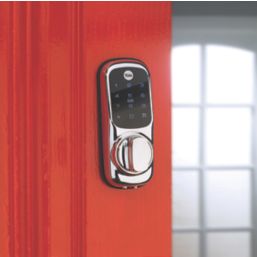 Yale   Keyless Connected Smart Door Lock Polished Chrome