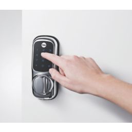Yale   Keyless Connected Smart Door Lock Polished Chrome