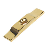 Turn Button Cabinet Catches Brass 38 x 9mm 10 Pack