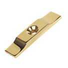 Turn Button Cabinet Catches Brass 38mm x 9mm 10 Pack