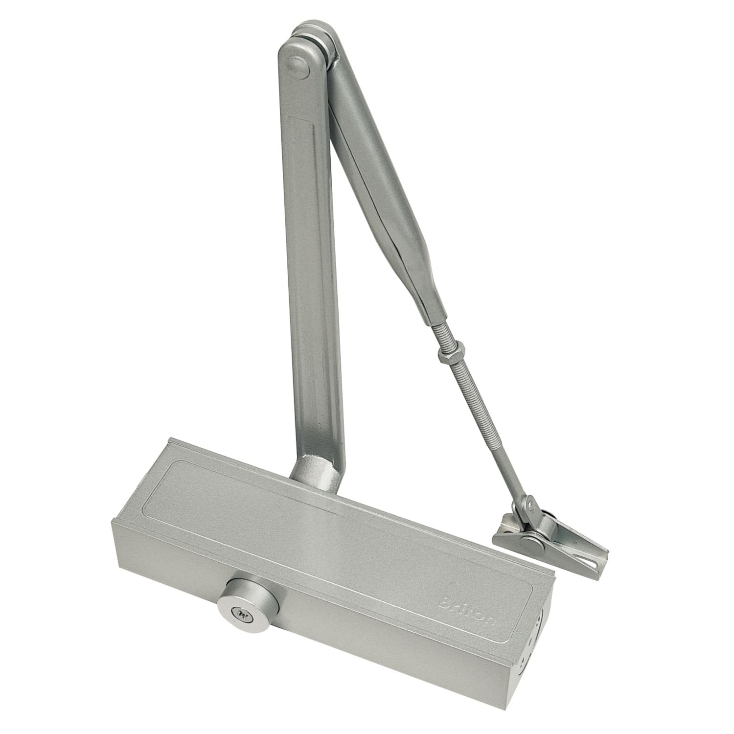 Briton 1110 Fire Rated Overhead Door Closer Silver (21234)