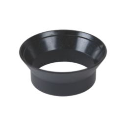 FloPlast Cast Iron Effect Solvent Weld Weathering Collar Black 110mm