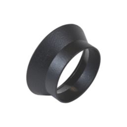 FloPlast Cast Iron Effect Solvent Weld Weathering Collar Black 110mm