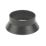 FloPlast Cast Iron Effect Solvent Weld Weathering Collar Black 110mm
