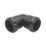 FloPlast Push-Fit Bend Black 90° 32mm