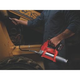 Milwaukee battery operated online grease gun