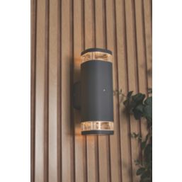 Led outdoor wall sconce deals with photocell