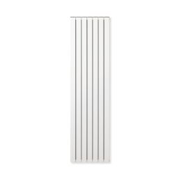 Time Blaze  1800mm x 485mm 4235BTU White Vertical Designer Radiator