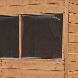 Forest Delamere 8' x 6' (Nominal) Pent Shiplap T&G Timber Shed