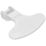 Electruepart DOR9483  Washing Machine White Door Handle