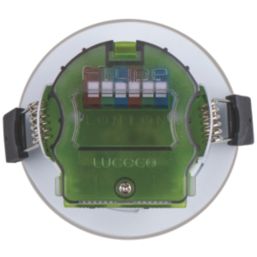 Luceco FType MK2 Fixed Fire Rated LED Downlights Brushed Steel 4/6W 710 ...