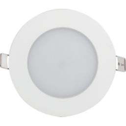 Luceco ECO Circular Fixed  LED Low Profile Slimline Downlight White 6W 420lm