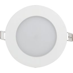 Luceco ECO Circular Fixed  LED Low Profile Slimline Downlight White 12W 420lm