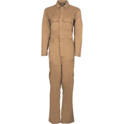 Dickies Everyday Womens Boiler Suit/Coverall Khaki Large 42-48" Chest 30" L