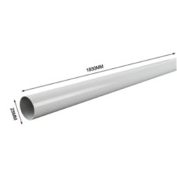 Essentials Tube White 1830mm x 25mm