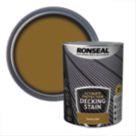 Ronseal Ultimate 5Ltr Country Oak Anti Slip Decking Stain
