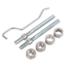Eurospec Fire Rated Back-to-Back D Pull Handle Fixing Kit