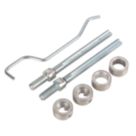 Eurospec Fire Rated Back-to-Back D Pull Handle Fixing Kit