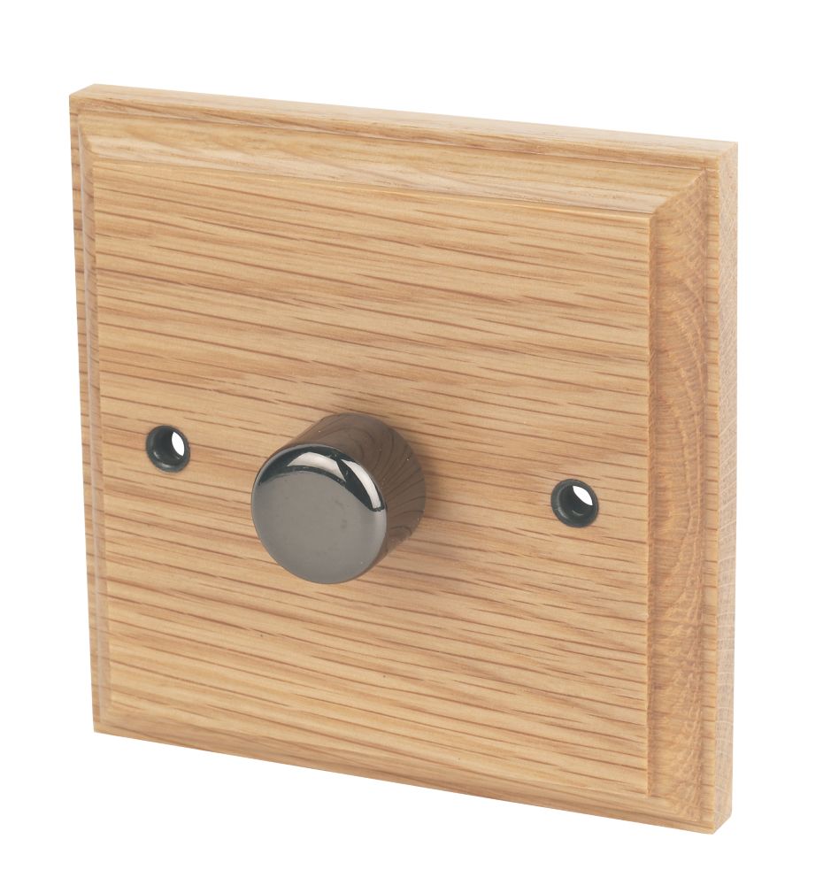 Varilight  1-Gang 2-Way LED Dimmer Switch  Classic Oak