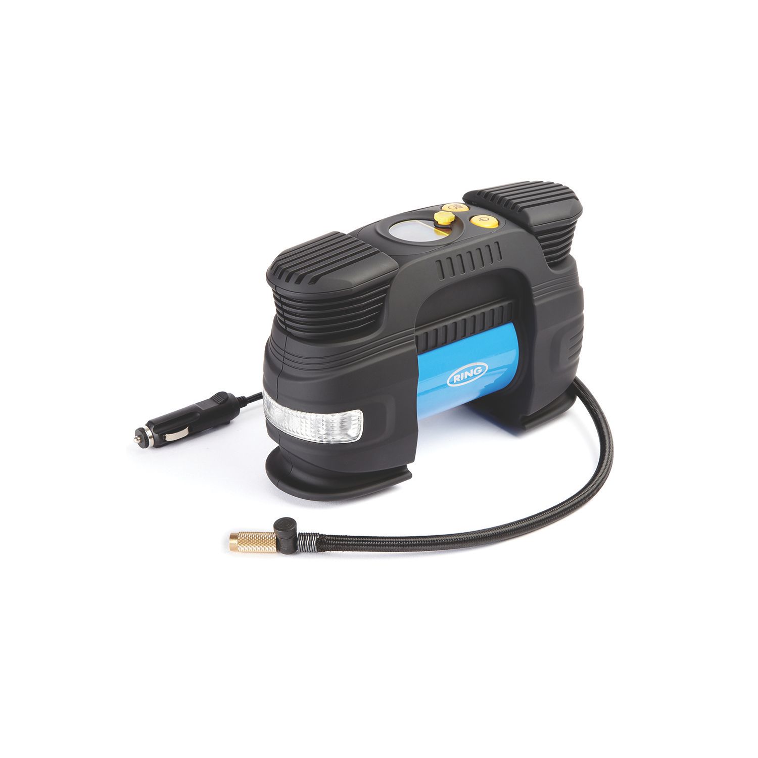 Ring Digital Air Compressor with Light 12V (2139H)