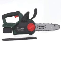 Webb Eco WEV20CS25B4 20V 1 x 4.0Ah Li-Ion   Cordless 25cm Chainsaw