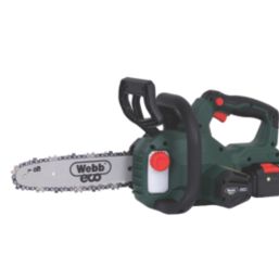 Webb Eco WEV20CS25B4 20V 1 x 4.0Ah Li-Ion   Cordless 25cm Chainsaw