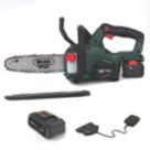 Webb Eco WEV20CS25B4 20V 1 x 4.0Ah Li-Ion   Cordless 25cm Chainsaw