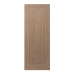 Unfinished Oak Wooden Cottage Internal Fire Door 1981mm x 686mm
