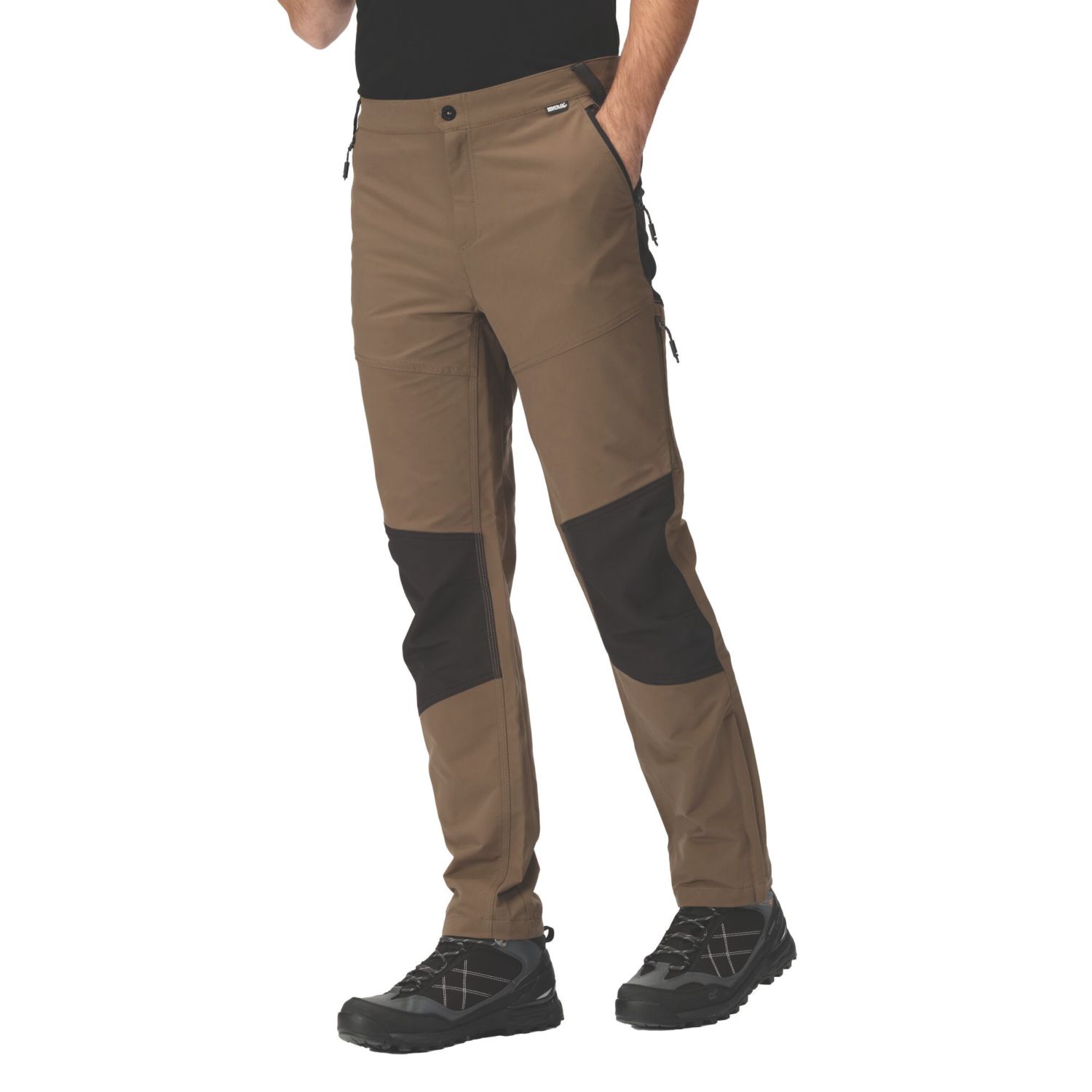Regatta Questra V Work Trousers Crocodi/Blk 32" W 32" L (213HW)